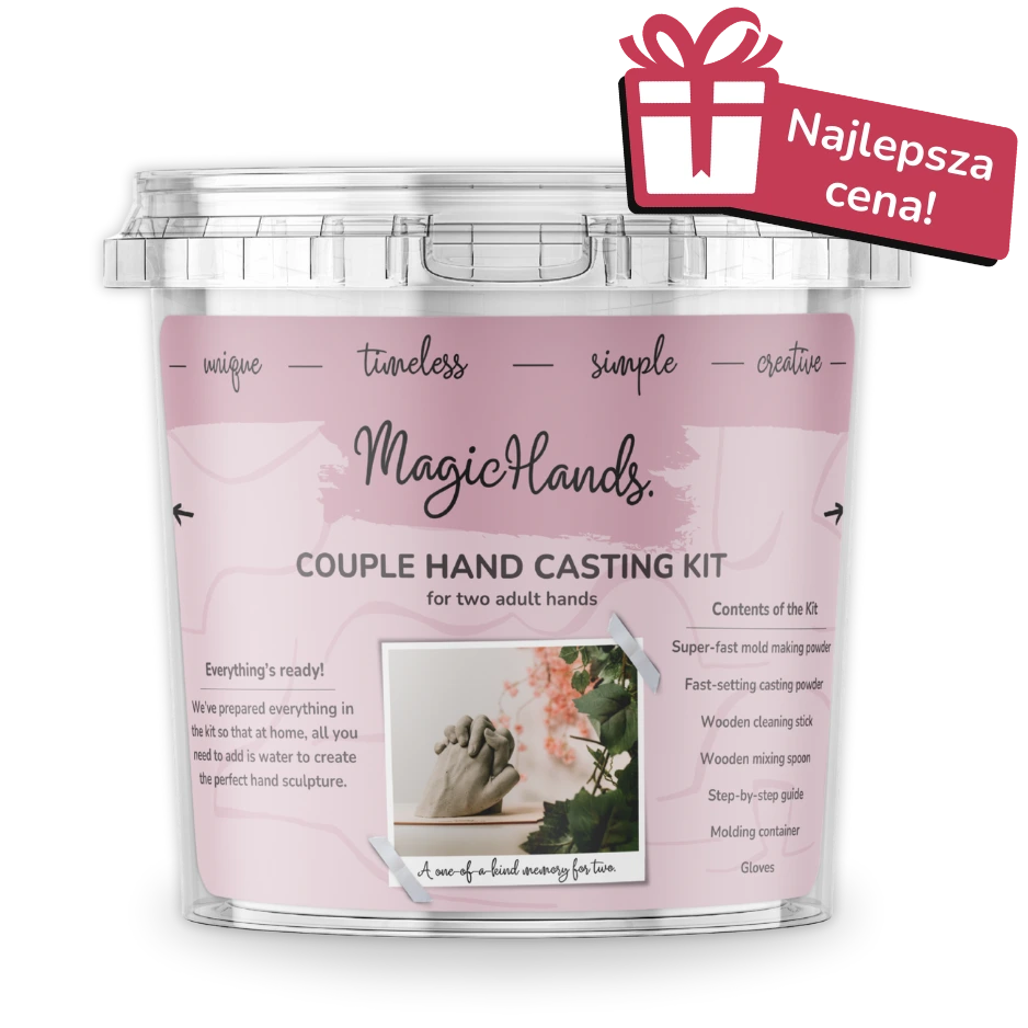 MagicHands. zestaw do odlewu dłoni